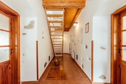 �umavsk� chalupa Plech� - sauna a kachlov� kamna