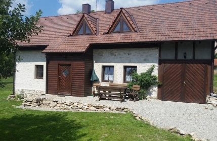 �umavsk� chalupa Plech� - sauna a kachlov� kamna