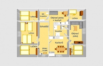 Rodinn� chalupa - Rychlebsk� hory - Jesen�ky