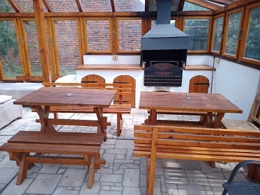 Chalupa baz�n a sauna - Fajnpark Chlumec n. C.