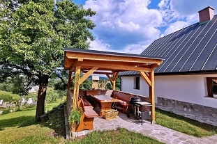 Chalupa bazn a wellness - pehrada Pastviny