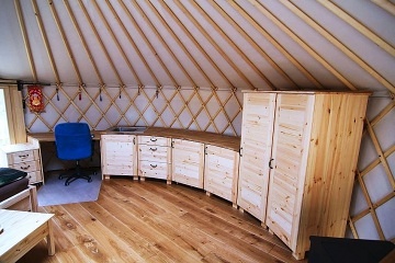 Glamping Dlouhá Třebová - Jurta Orlické podhůří