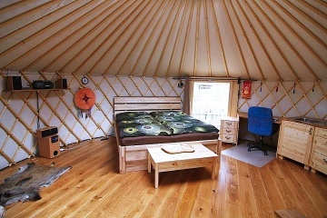 Glamping Dlouhá Třebová - Jurta Orlické podhůří