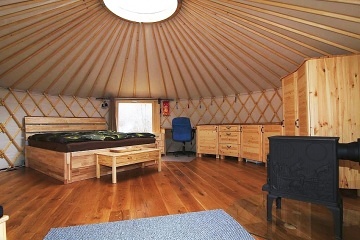 Glamping Dlouhá Třebová - Jurta Orlické podhůří