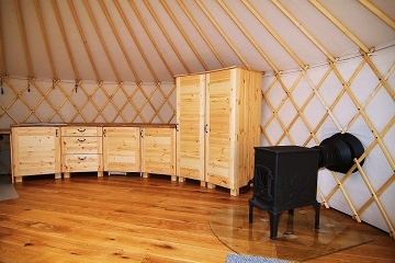Glamping Dlouhá Třebová - Jurta Orlické podhůří