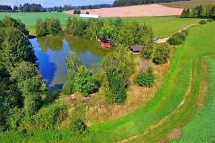 Glamping chata na vod� s wellness - ji�n� �echy