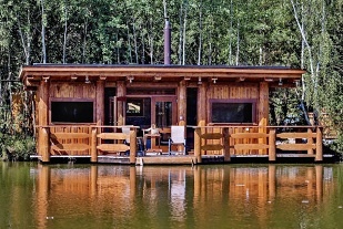 Nov� objekt: Glamping chata na vod� s wellness - ji�n� �echy 2C-272