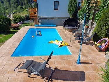 Krásná roubenka s bazénem-Malá Morávka