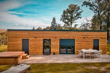 Chata s vířivkou - Oderské vrchy - CHKO Poodří