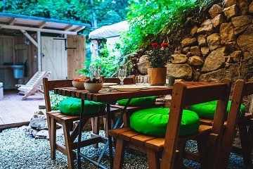 Jurta s wellness - Dvůr Králové n. L. - Hřibojedy