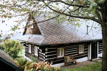 Dv� chalupy Roubenka a Zd�n� - Lys� hora - Beskydy