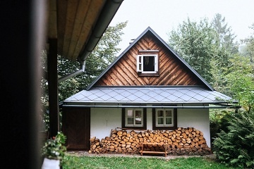 Dv� chalupy Roubenka a Zd�n� - Lys� hora - Beskydy