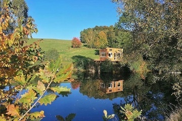 Glamping na samot u rybnka - esk vcarsko