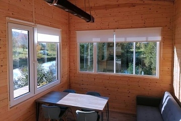 Glamping na samot u rybnka - esk vcarsko