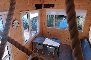 Glamping na samot u rybnka - esk vcarsko
