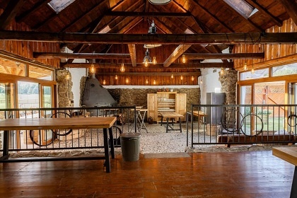 Stylov� chalupa s baz�nem a wellness - Vyso�ina