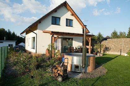 Chata baz�n a wellness - Drahansk� vrchovina