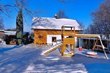 Chalupa s baz�nem - Rejv�z - Rychlebsk� stezky