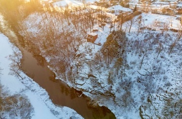 Chata s wellness - výhled na Sázavu - Vysočina