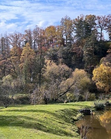 Chata s wellness - výhled na Sázavu - Vysočina