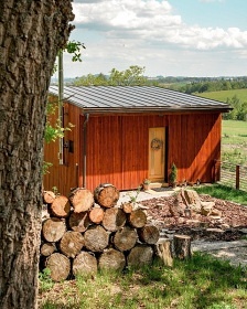 Chata s wellness - výhled na Sázavu - Vysočina