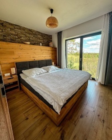 Chata s wellness - výhled na Sázavu - Vysočina