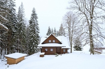 Dv� Roubenky se saunou - Beskydy - Ky�erka