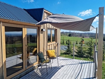 Glamping s asnm vhledem - Skuhrov nad Blou