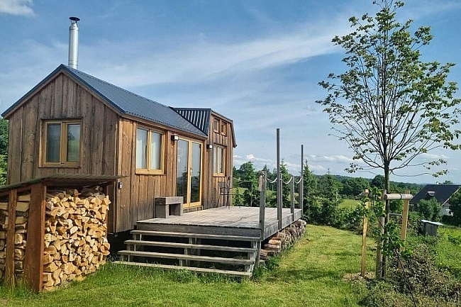 Glamping s asnm vhledem - Skuhrov nad Blou