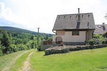 Chata s bazénem - Novohradské hory - Hojná Voda
