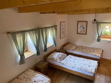 Jiho�esk� chalupa pro rodiny s d�tmi - T�borsko