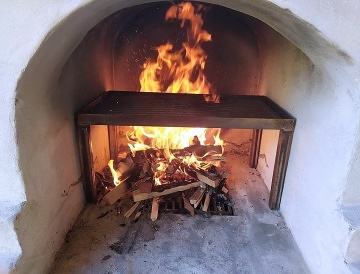 Chalupa s baz�nem - hrad Lipnice nad S�zavou