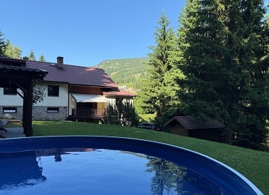 Chalupa baz�n a wellness - Stezka v oblac�ch