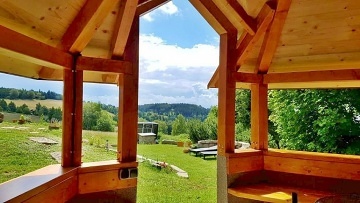 Rodinn� chata se saunou - Kru�n� hory - Bo�� Dar