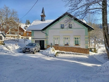 Chalupa Krkonoše - Benecko - rozhledna Žalý