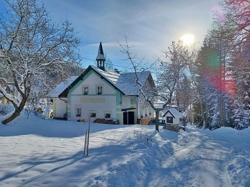 Chalupa Krkonoše - Benecko - rozhledna Žalý