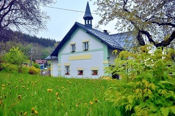Chalupa Krkonoše - Benecko - rozhledna Žalý