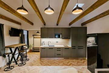 Chalupa u Ond�ejn�ku - baz�n a sauna - Lys� hora