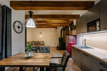 Chalupa u Ond�ejn�ku - baz�n a sauna - Lys� hora