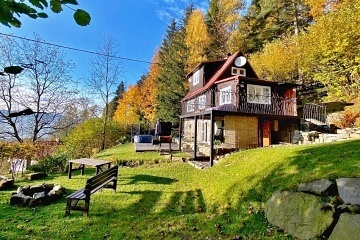 Chata se saunou - Lys hora - Ostravice - Beskydy