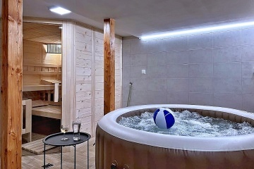 Wellness chalupa �ern� hora - Krkono�sk� magistr�la