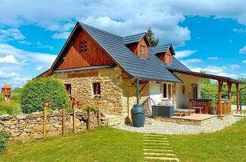 Chalupa na samot� s v��ivkou - ��movsk� p�ehrada