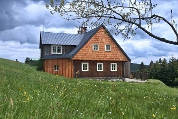 Chalupa se saunou - Pěnkavčí vrch - Krkonoše