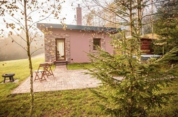 Glamping sauna a koupací sud - Krkonoše a Adršpach