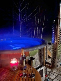 Glamping sauna a koupací sud - Krkonoše a Adršpach
