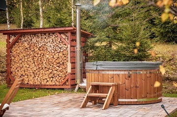 Glamping sauna a koupací sud - Krkonoše a Adršpach