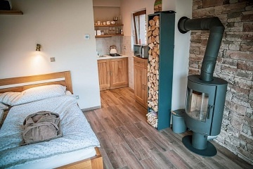 Glamping sauna a koupací sud - Krkonoše a Adršpach