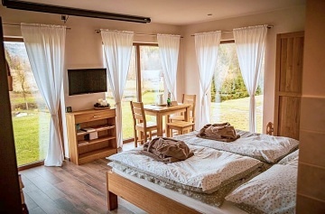 Glamping sauna a koupací sud - Krkonoše a Adršpach