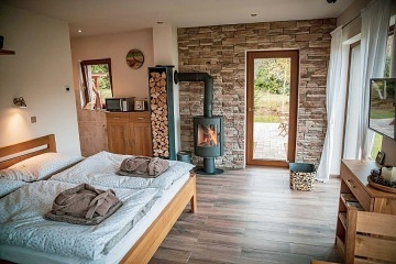 Glamping sauna a koupací sud - Krkonoše a Adršpach