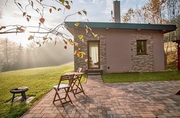 Glamping sauna a koupací sud - Krkonoše a Adršpach